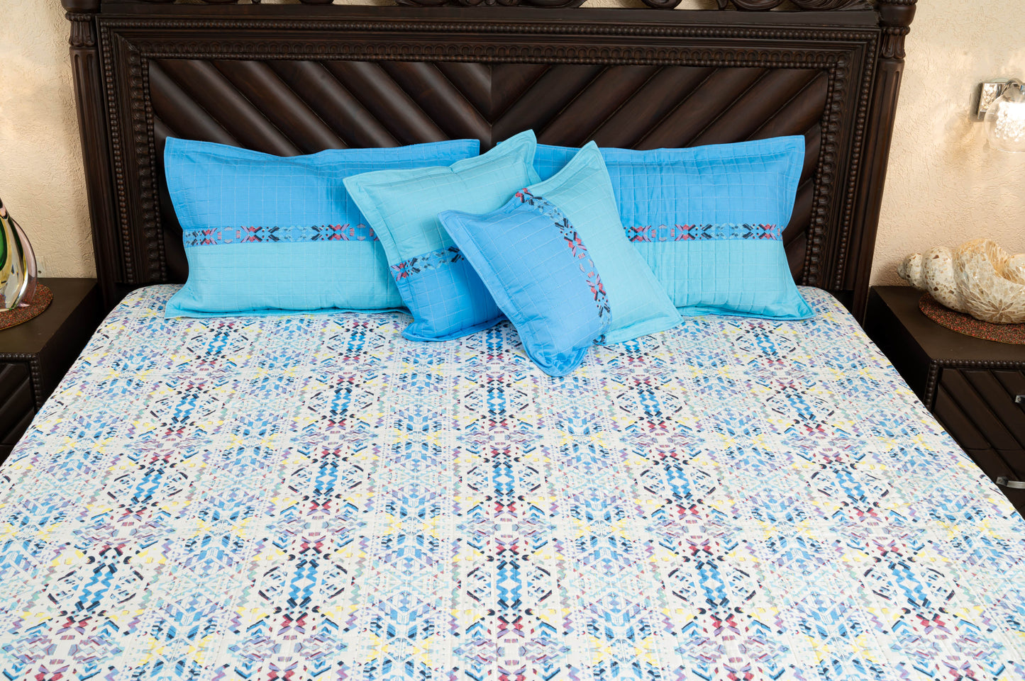 Quilted Bedcover 5pc Set
