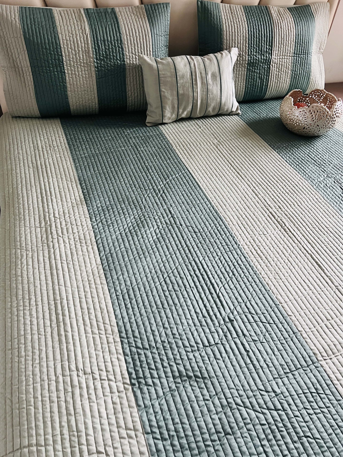 Penelope Quilted Bedcover 5pc Set