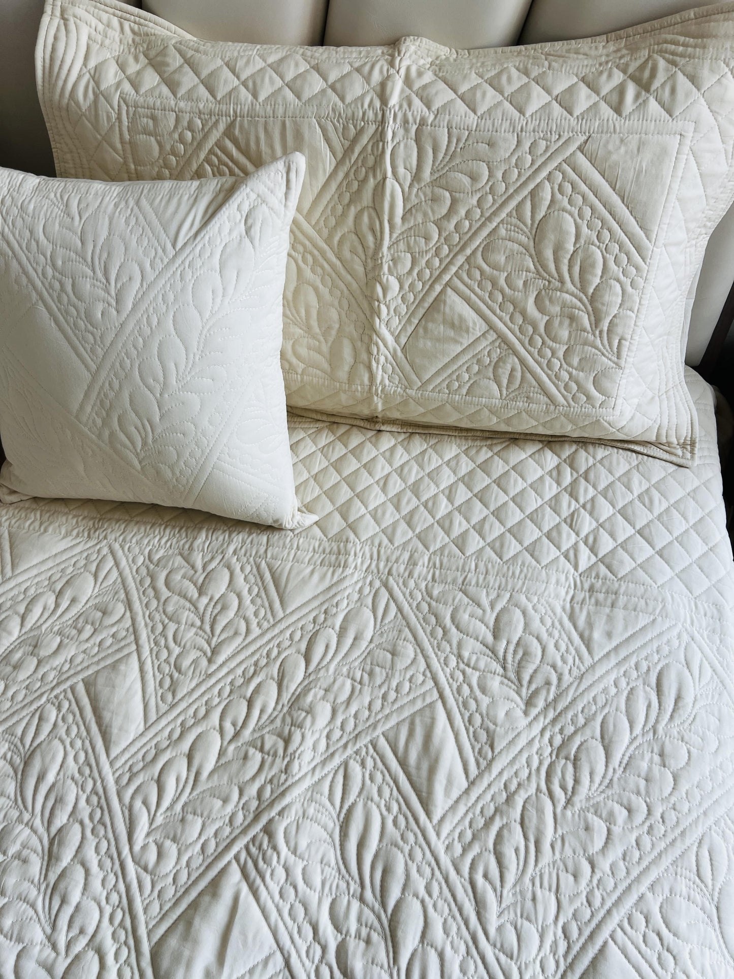 Birch Quilted Bedcover 5pc Set
