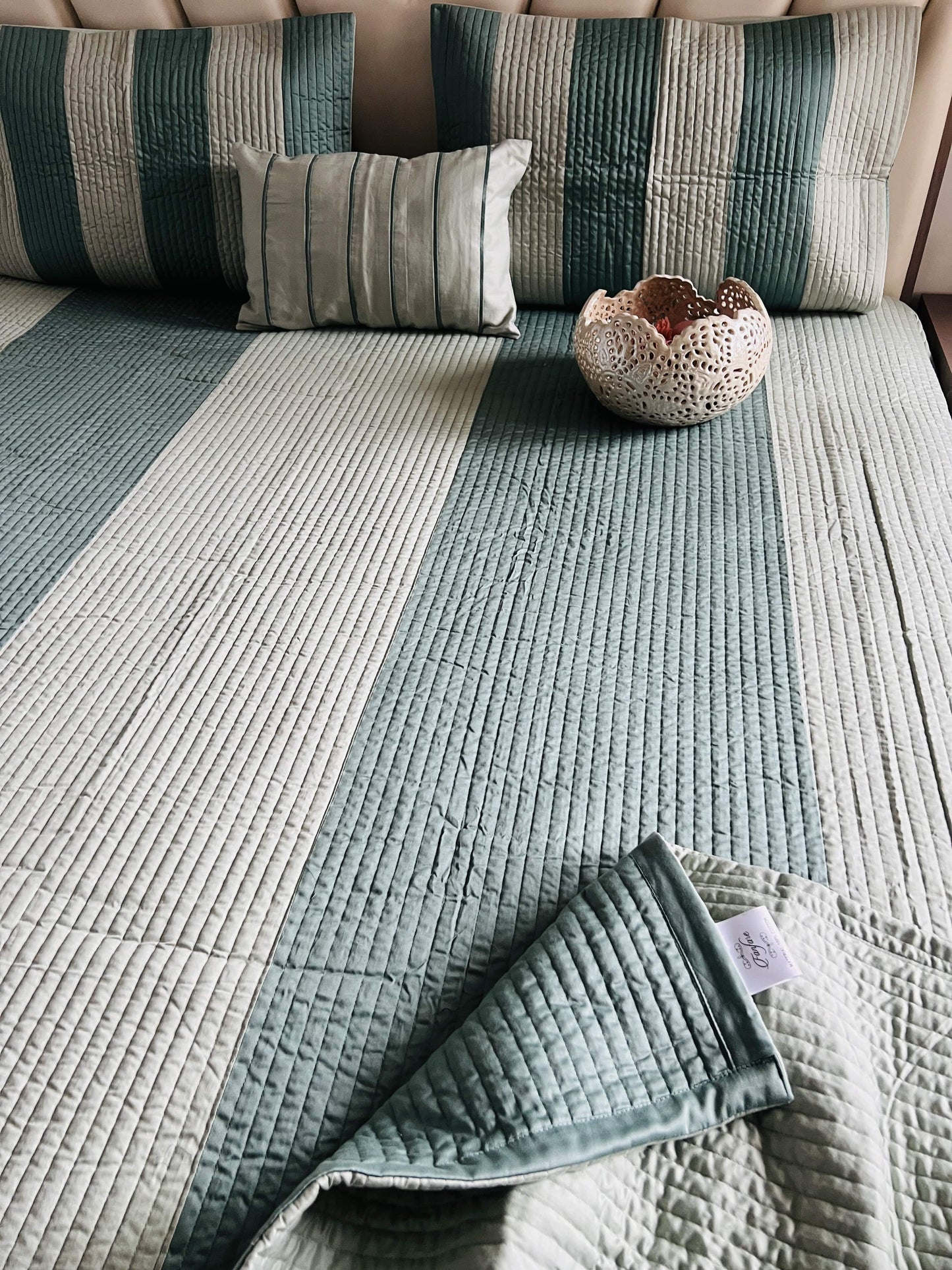 Penelope Quilted Bedcover 5pc Set