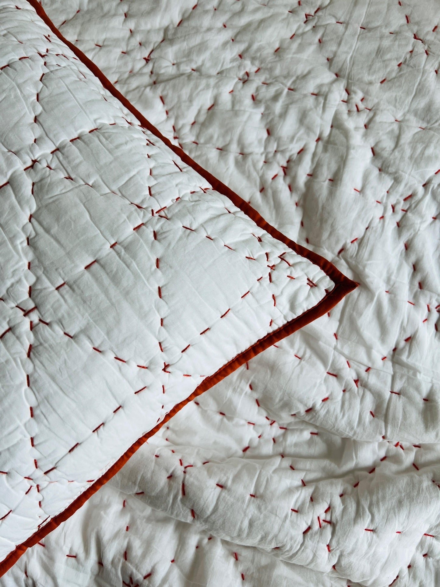 King Size Kantha Bedcover/Quilt