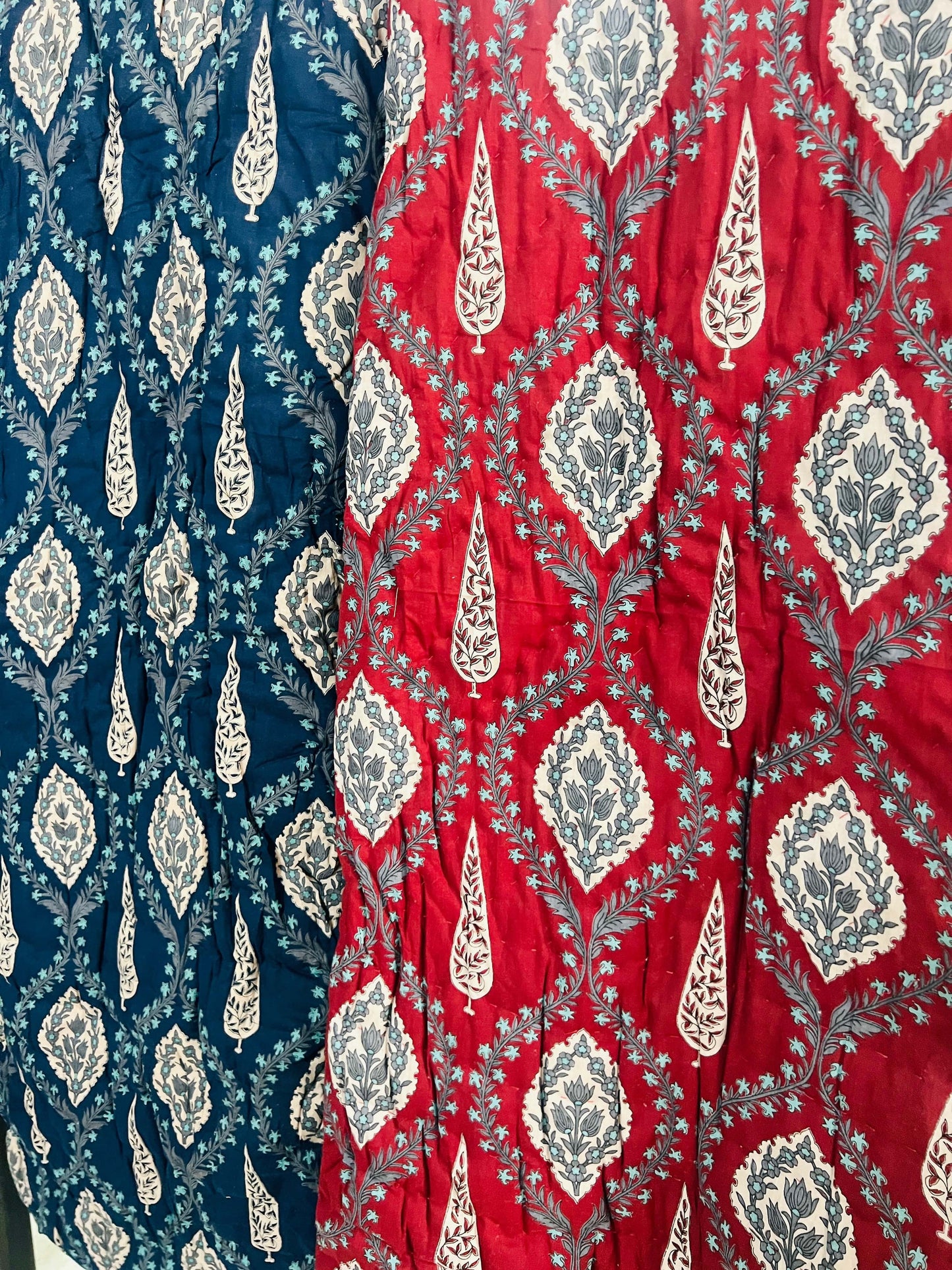 Ajrakh Reversible Quilt