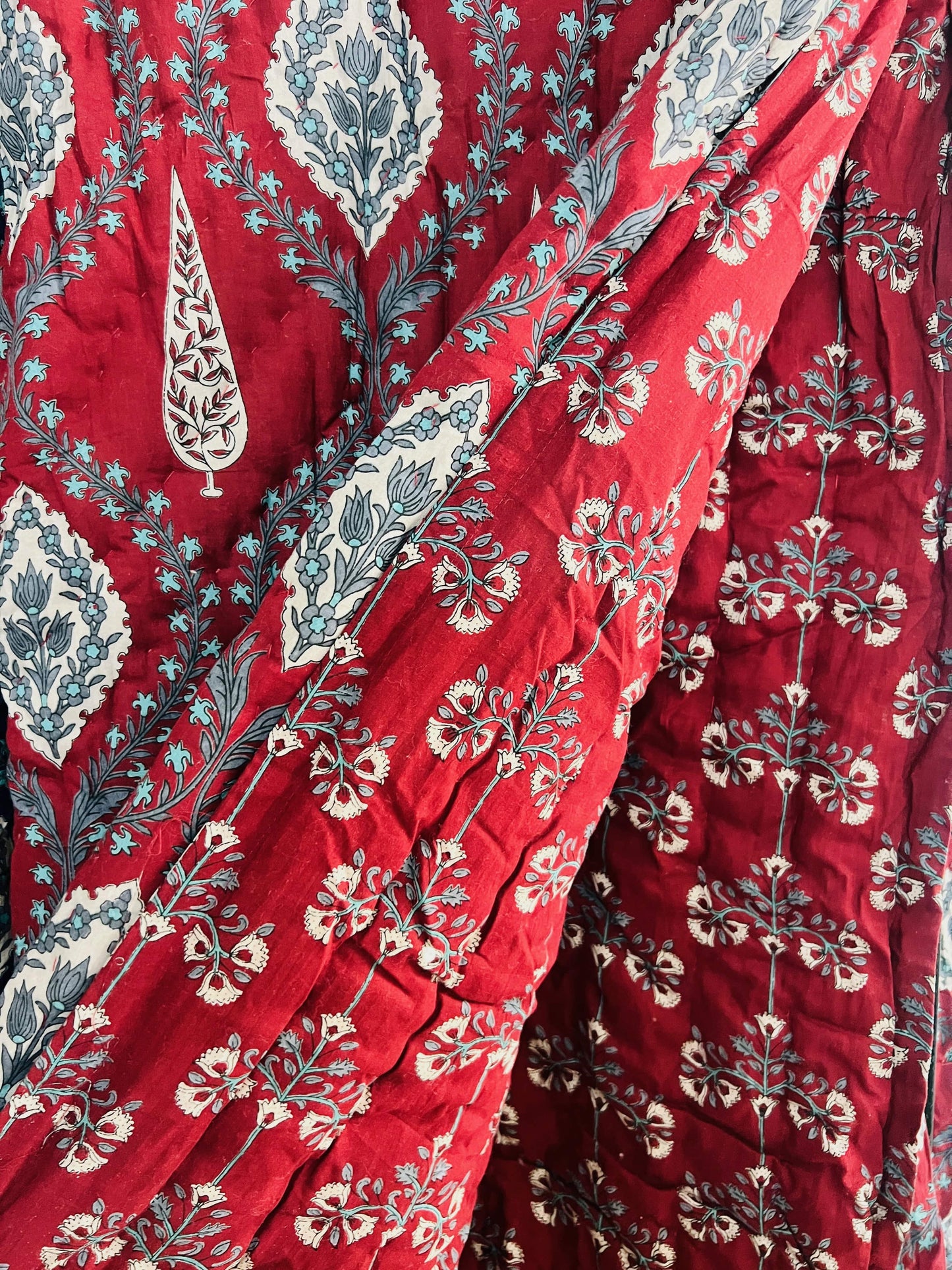 Ajrakh Reversible Quilt