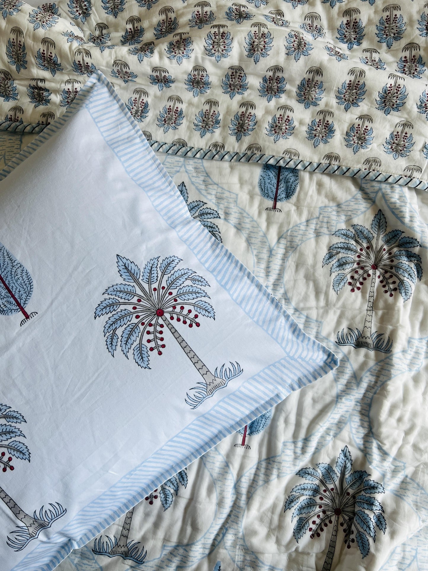 Palm & Cypress Handblock Set
