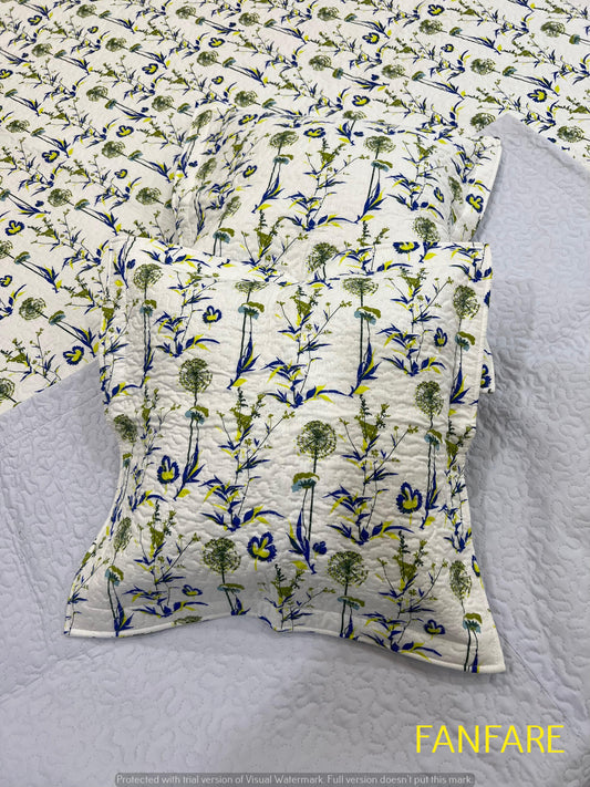 Quilted Bedcover 5pc Set