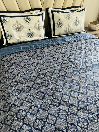 Hazel Printed Double Bed Comforter