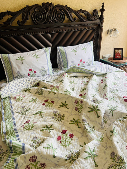 Tulip Jaal Handblock Set