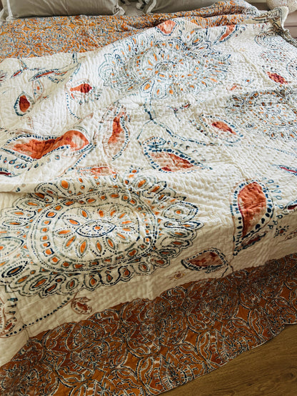 Double Bed Printed Quilt