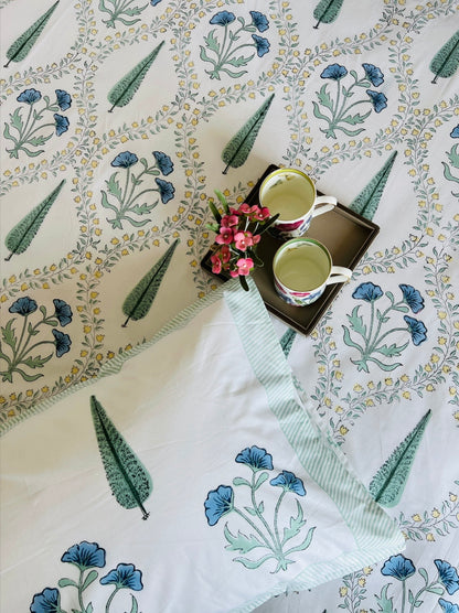 Blue Tulip Handblock Set