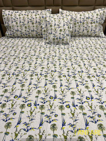 Quilted Bedcover 5pc Set