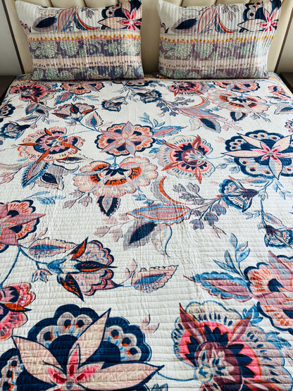 Quilted Bedcover 3pc Set
