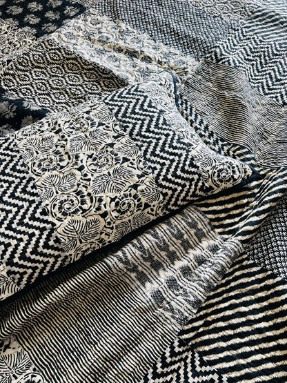 Printed Quilted Bedcover 3pc Set