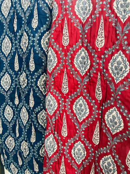 Ajrakh Reversible Quilt