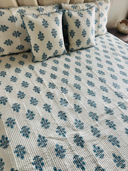 Booti Quilted Reversible Bedcover 5pc Set