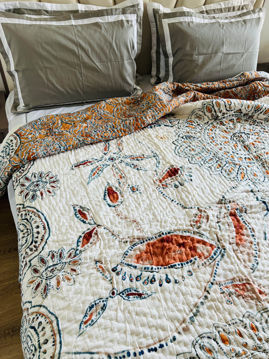 Double Bed Printed Quilt