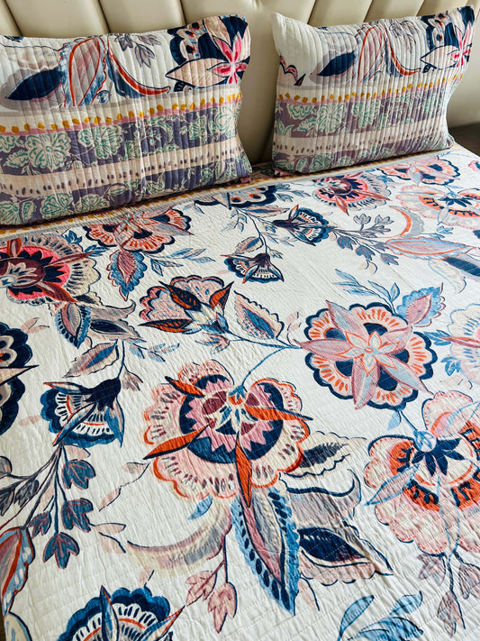 Quilted Bedcover 3pc Set