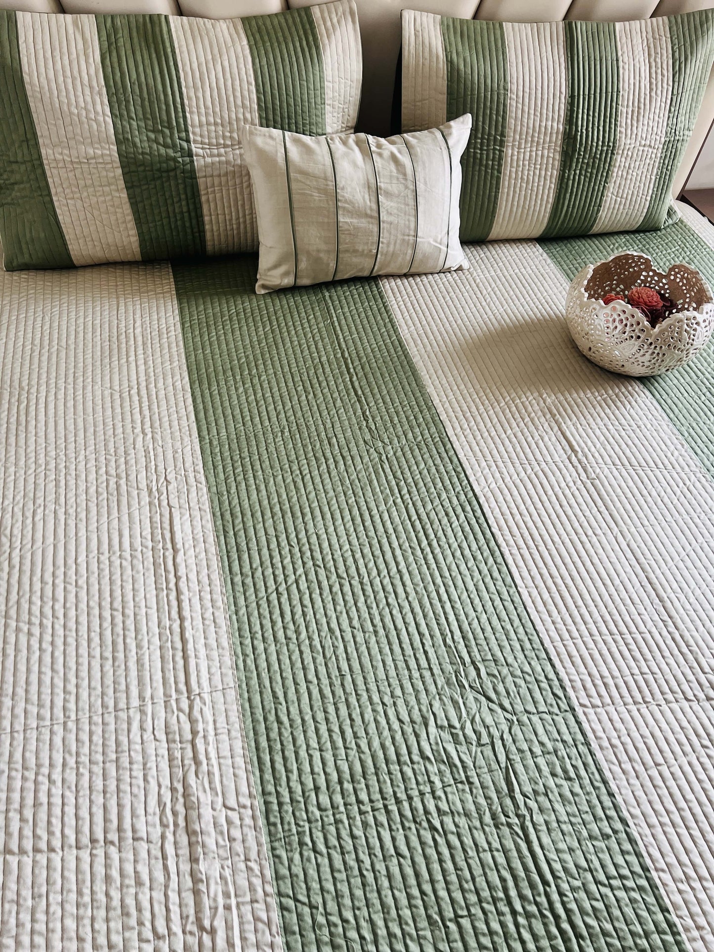 Penelope Quilted Bedcover 5pc Set