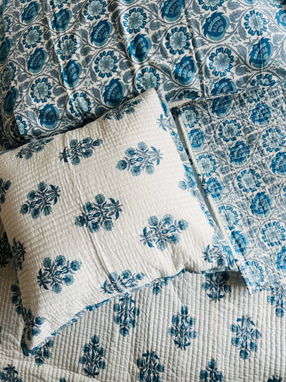 Booti Quilted Reversible Bedcover 5pc Set