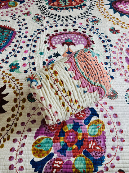 Quilted Bedcover 3pc Set