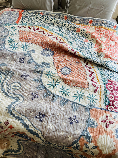 Double Bed Printed Quilt