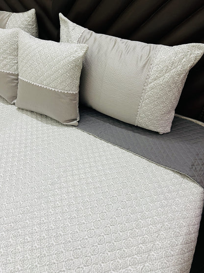 Quilted Bedcover 5pc Set