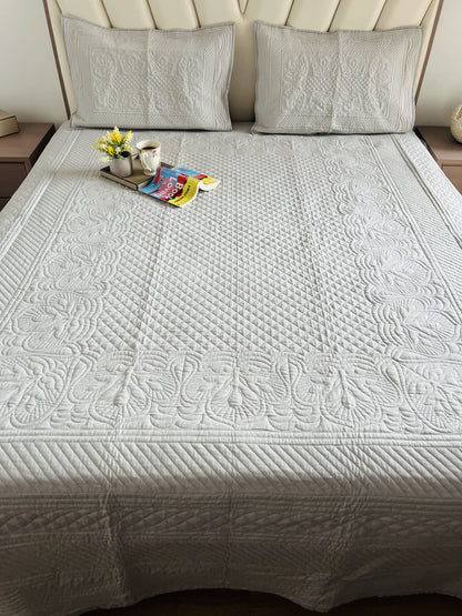 Elegance Quilted Bedcover 3pc Set